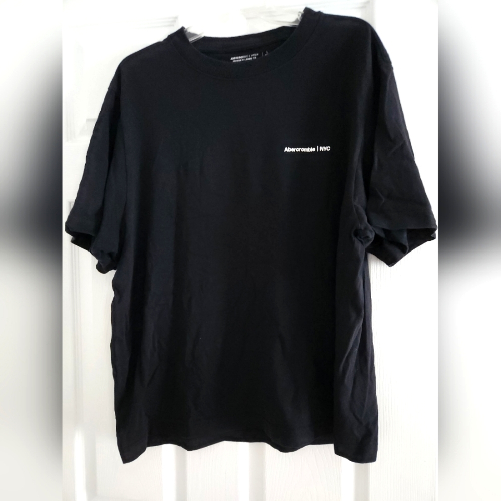 Abercrombie & Fitch Black Men's Oversized Shirt